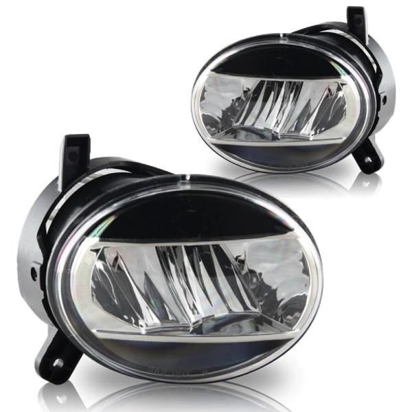 Set VOLL LED Nebelscheinwerfer Chrom für Audi A4 B8 07-11 A6 4F 08-11 Q5 8R