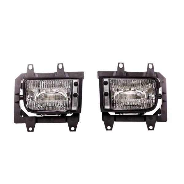 Nebelscheinwerfer SET Klarglas + H3 Birnen für BMW E30 Facelift ab 1987