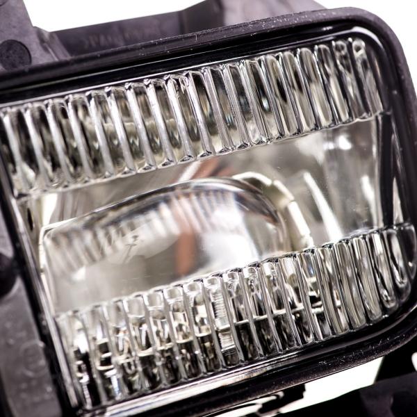 Nebelscheinwerfer SET Klarglas + H3 Birnen für BMW E30 Facelift ab 1987