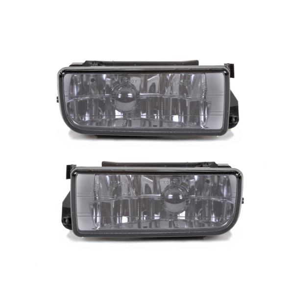 Set Nebelscheinwerfer Schwarz Smoke Rauchglas passt für alle Typen BMW E36 91-99