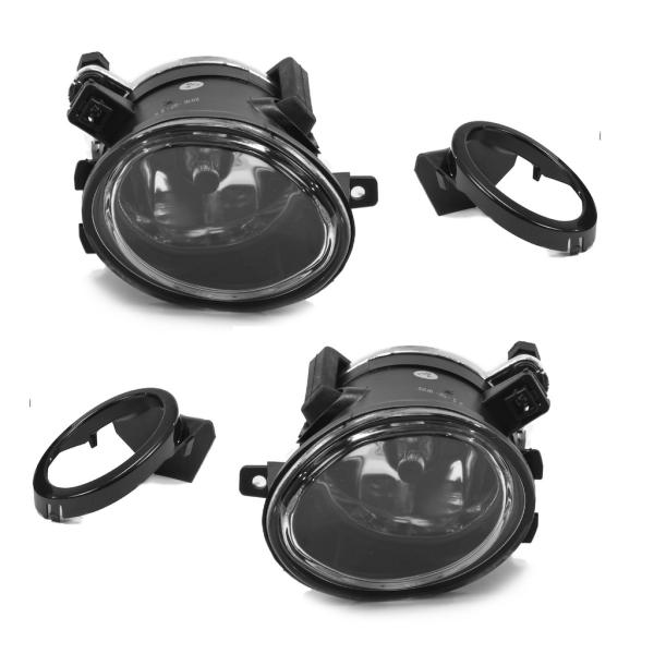 Satz Nebelscheinwerfer HB4 passt für BMW E46 E39 M Paket M3 M5 Chrom Klarglas