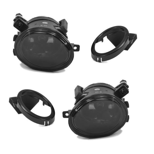 Set Nebelscheinwerfer Set Smoke Schwarz Set passt für BMW E46 E39 M Paket M3 M5