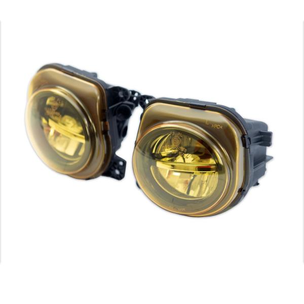 Satz LED Nebelscheinwerfer Gelb Schwarz passend für BMW 5er F10 F11 F07 LCI 13>