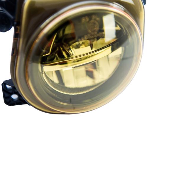 Satz LED Nebelscheinwerfer Gelb Schwarz passend für BMW 5er F10 F11 F07 LCI 13>