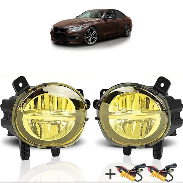 Set LED Nebelscheinwerfer gelb Klarglas für BMW 2er F22/F23/F45/F46