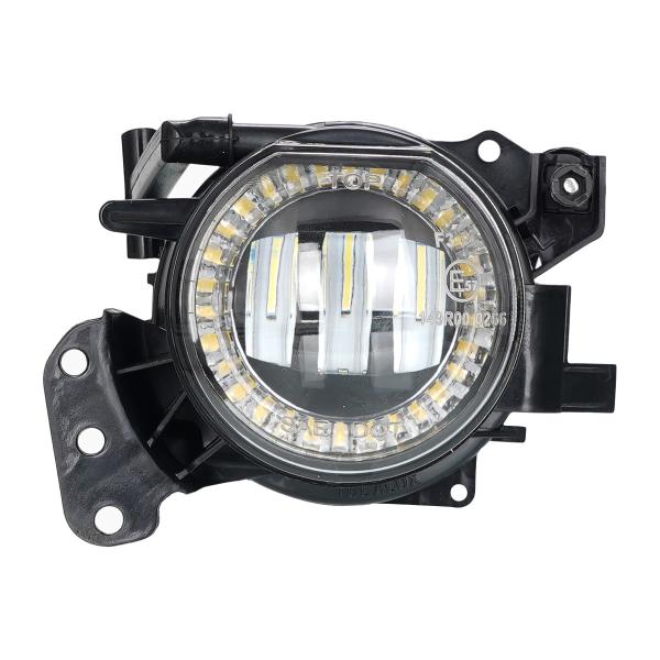 LED Nebelscheinwerfer Set für BMW 5er E60 / E61 03-10 schwarz/klar (für M-Stoßstangen/M-Paket)