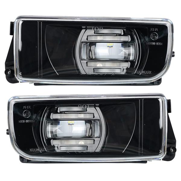 LED Nebelscheinwerfer Set für BMW 3er E36 Coupe/Cabrio/Lim/Touring 90-99 schwarz/klar (auch "M")