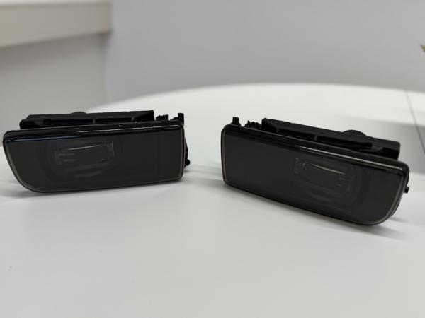 LED Nebelscheinwerfer Set für BMW 3er E36 Coupe/Cabrio/Lim/Touring 90-99 schwarz/rauch (auch "M")