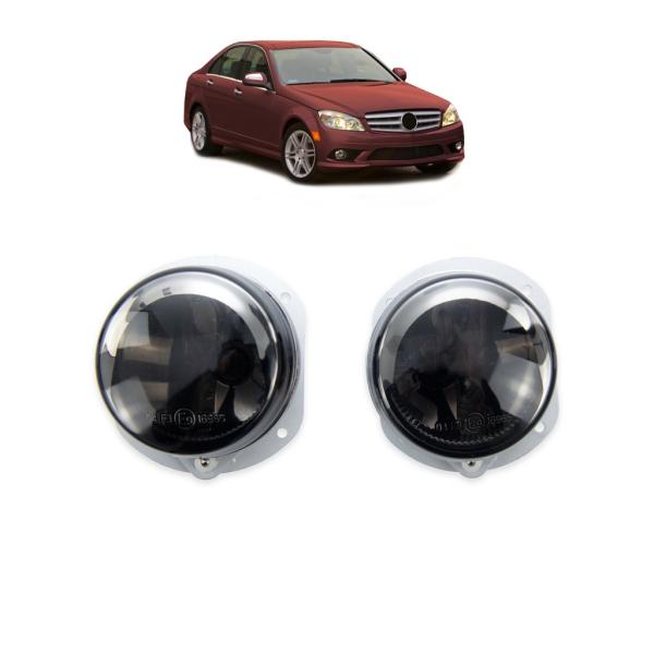 Nebelscheinwerfer Smoke Set für Mercedes C-Klasse W204 / S204 Vorfacelift  07-11