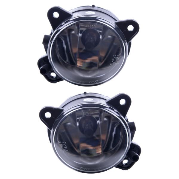 SET Klarglas HB4 Nebelscheinwerfer Schwarz Klar für VW T5 / Crafter /Polo 9N3