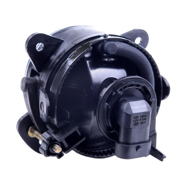 SET Klarglas HB4 Nebelscheinwerfer Schwarz Smoke für VW Touareg (7L)