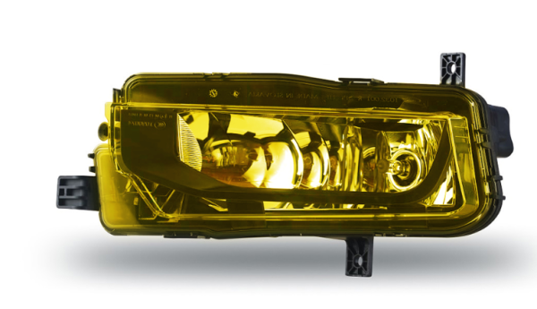 Set Nebelscheinwerfer Klarglas Gelb + H11 Birnen passt für VW T6 T6.1 ab 2015