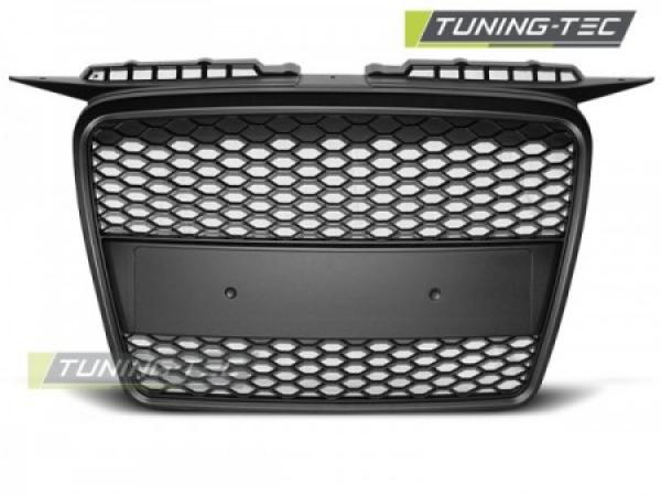 Sportgrill / Kühlergrill kompatibel mit Audi A3 8P 04-08 matt schwarz in Wabendesign