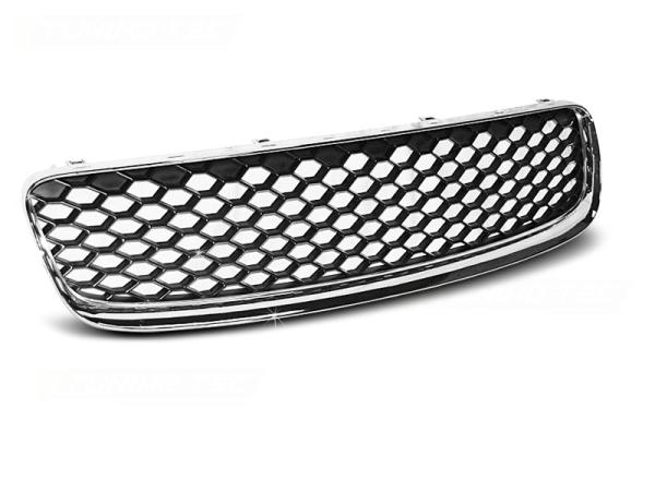 Sportgrill / Kühlergrill für Audi TT 8N 99-06 chrom in Wabendesign