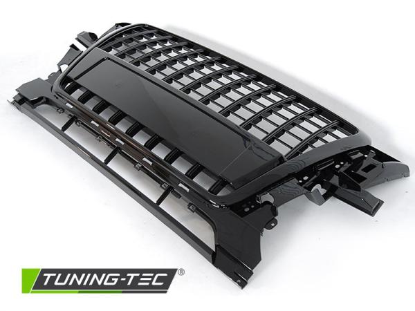 Sportgrill / Kühlergrill für Audi Q5 08-12 schwarz glänzend