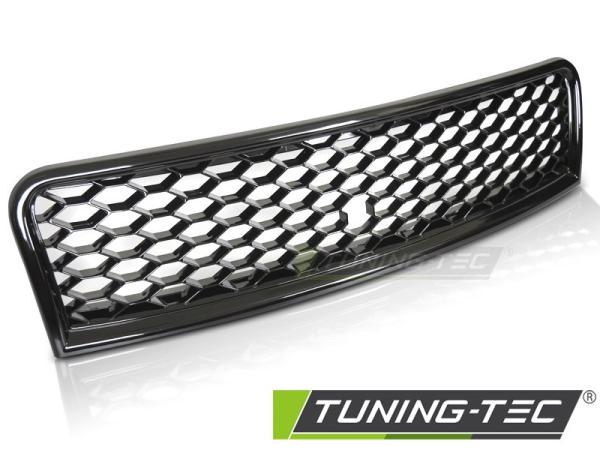 Kühlergrill für Audi A4 B6 (8E) 00-04 hochglanz schwarz in Wabendesign