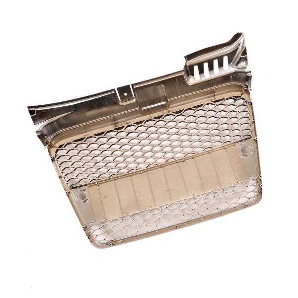 Sportgrill / Kühlergrill für Audi A4 B7 05-08 chrom/schwarz in Wabengitter Optik