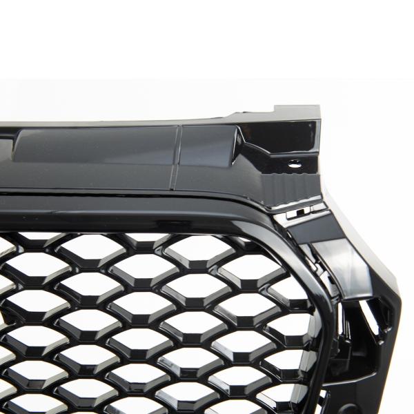 Kühlergrill Waben Grill Schwarz hochglanz Sport für Audi A1 8X 2010-2015