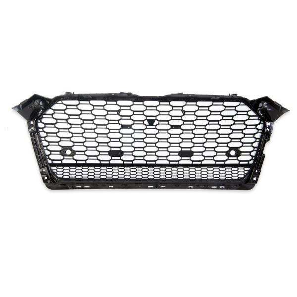 Sportgrill / Kühlergrill für Audi A5 (F5) Coupe Cabrio Sportback ab 2016 Hochglanz schwarz