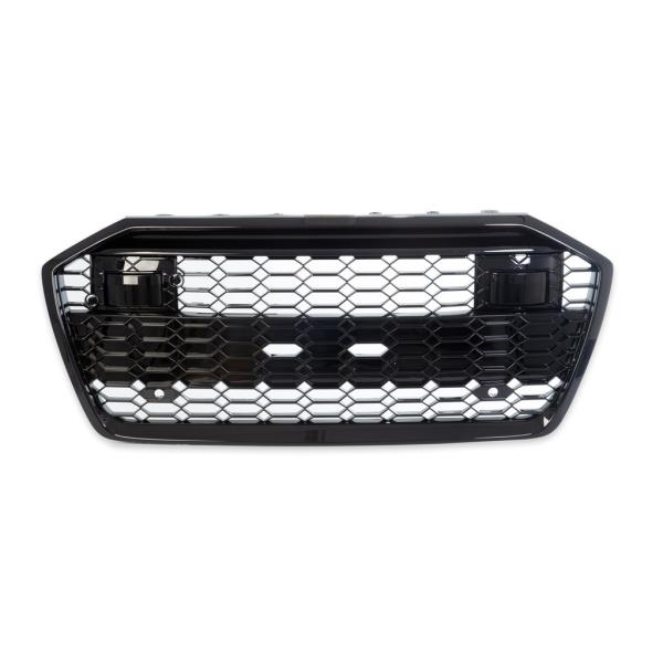 Wabengrill Kühlergrill Schwarz glanz Gitter passt für Audi A6 F2 C8 nicht RS6