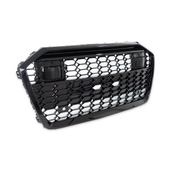 Wabengrill Kühlergrill Schwarz glanz Gitter passt für Audi A6 F2 C8 nicht RS6