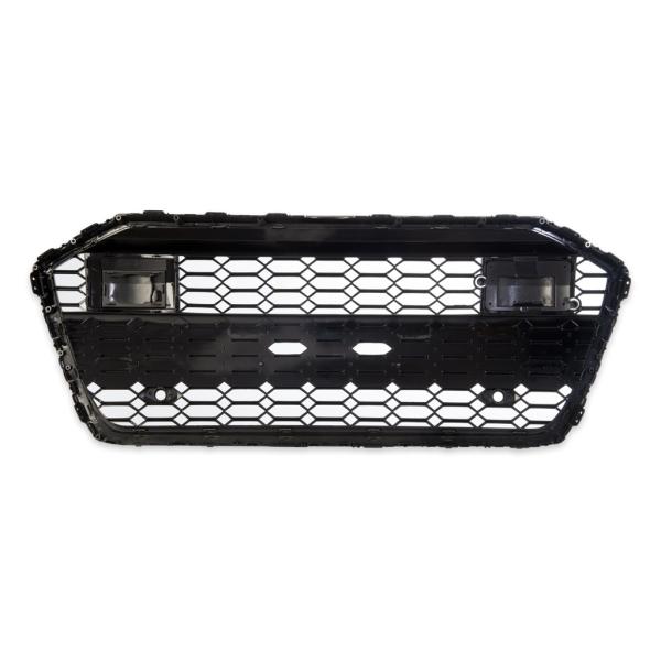 Wabengrill Kühlergrill Schwarz glanz Gitter passt für Audi A6 F2 C8 nicht RS6