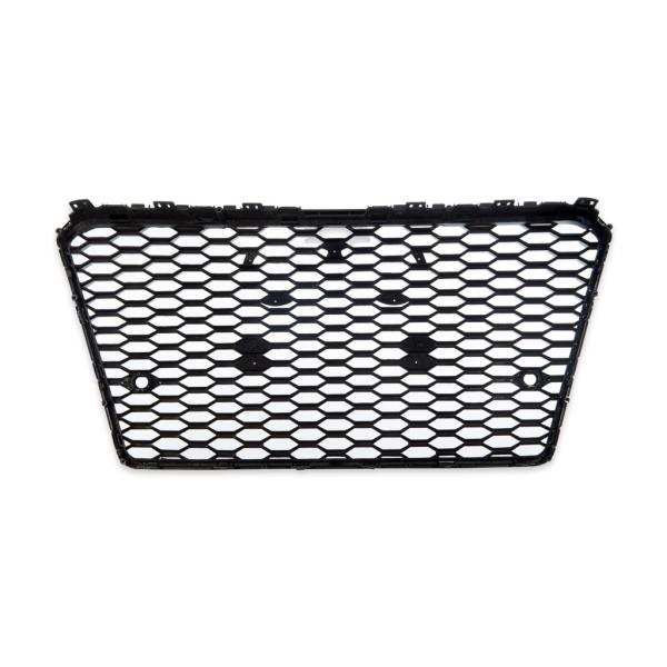 Wabengrill Kühlergrill Schwarz glanz Gitter für Audi A7 C7 2010-2014 kein RS7