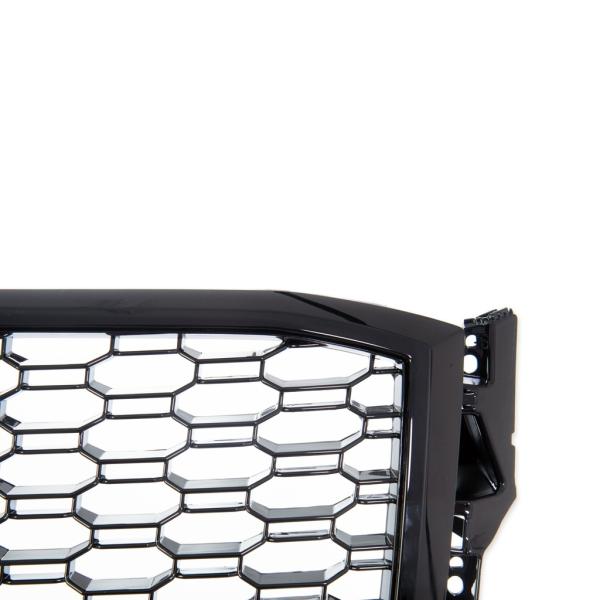 Wabengrill Kühlergrill Schwarz glanz komplett Gitter für Audi Q2 GA alle Modelle