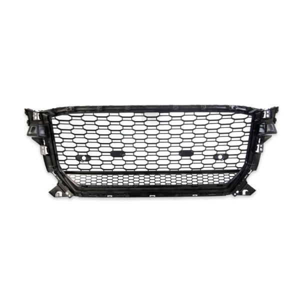 Wabengrill Kühlergrill Schwarz glanz komplett Gitter für Audi Q2 GA alle Modelle