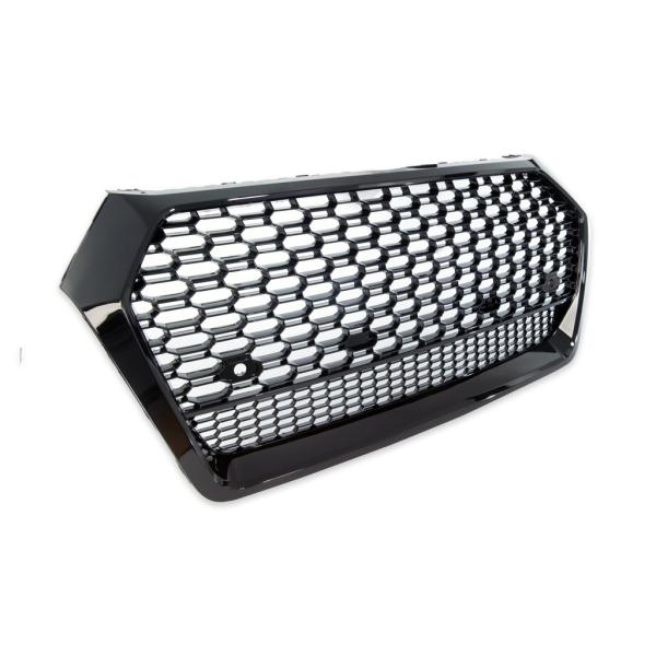 Kühlergrill Waben Grill Sport Schwarz hochglanz passt für Audi Q5 FY 2017-2020