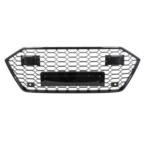 Wabengrill Kühlergrill schwarz glanz passt für Audi A7 C8 ab 2018 kein RS7