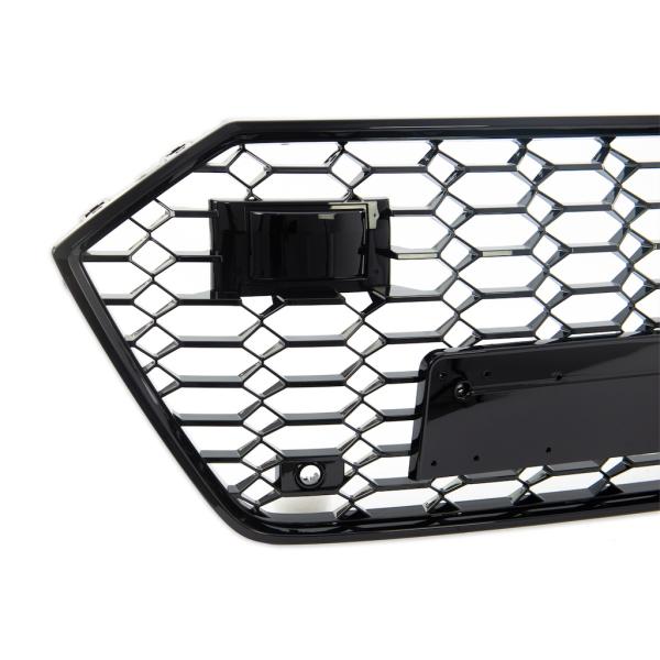 Wabengrill Kühlergrill schwarz glanz passt für Audi A7 C8 ab 2018 kein RS7