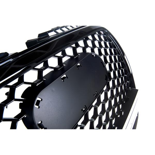 Kühlergrill Waben Grill Schwarz hochglanz passt für Audi A3 8P 03-08