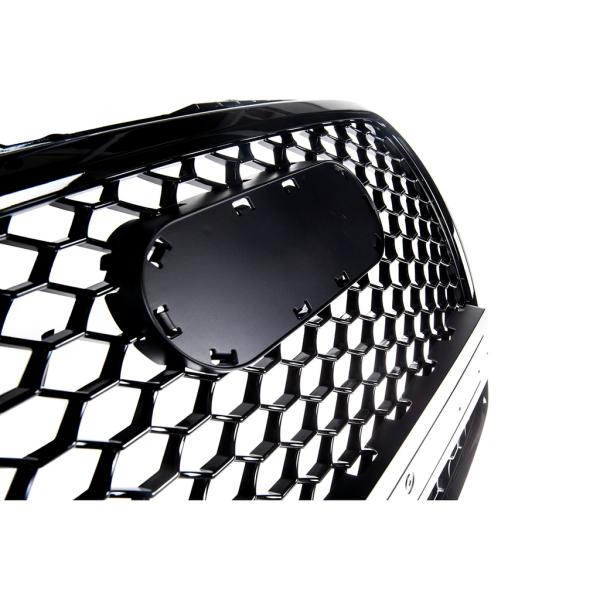 Kühlergrill Waben Grill Schwarz hochglanz passt für Audi A3 8P 03-08
