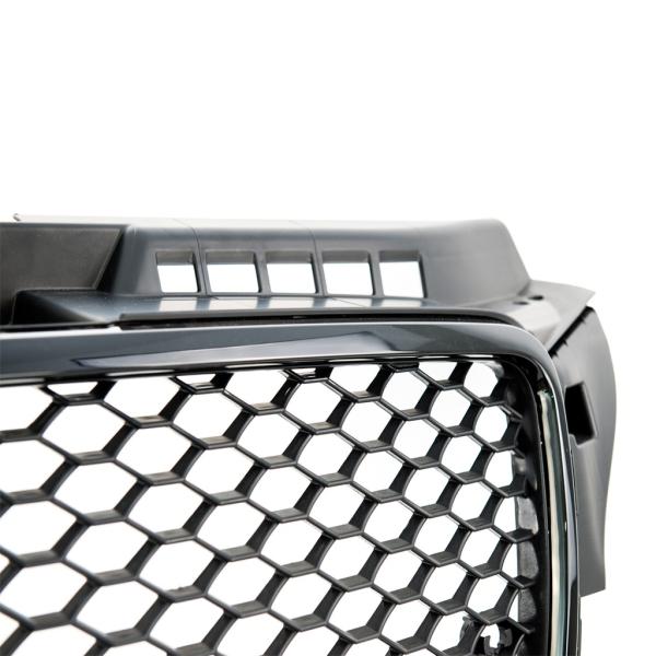Kühlergrill Wabengrill Schwarz Glanz passt für Audi A3 8P Facelift 08-13
