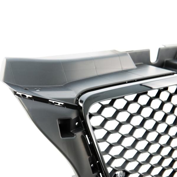 Kühlergrill Wabengrill Schwarz Glanz passt für Audi A3 8P Facelift 08-13