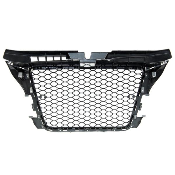 Kühlergrill Wabengrill Schwarz Glanz passt für Audi A3 8P Facelift 08-13