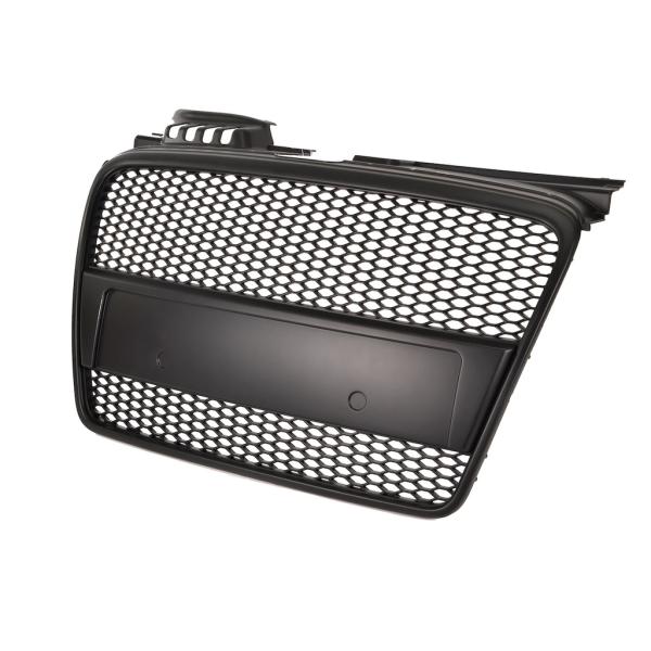 Sportgrill / Kühlergrill für Audi A4 B7 05-08 matt-schwarz in Wabengitter Optik