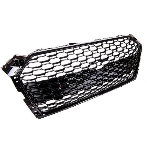 Kühlergrill Grill Wabendesign hochglanz Schwarz passt für Audi A5 F5 kein S5 RS5