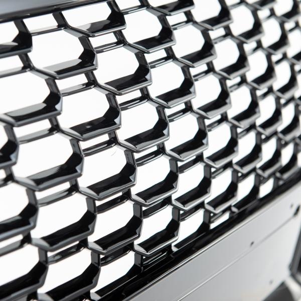 Kühlergrill Wabengrill Schwarz glanz passt für Audi A4 B9 ab 2015-2019 kein RS4