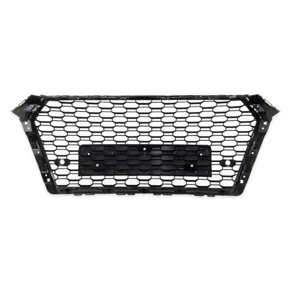 Kühlergrill Wabengrill Schwarz glanz passt für Audi A4 B9 ab 2015-2019 kein RS4