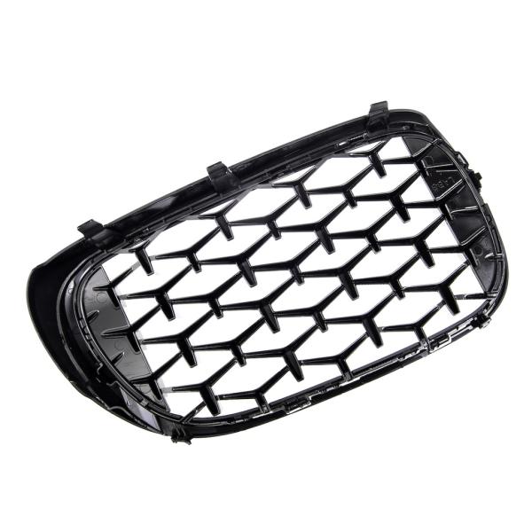 KÜHLERGRILL DIAMANT GRILL PASST FÜR BMW 7ER G11 G12 LCI AB 15-19 SCHWARZ CHROM