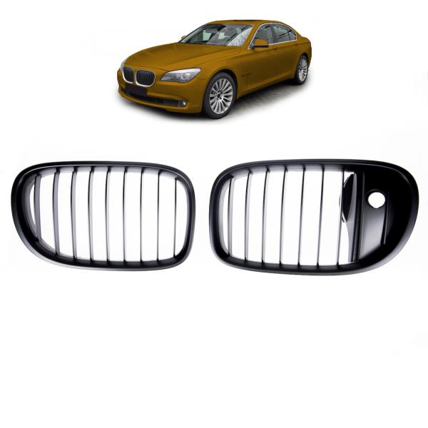 Satz Sport-Performance Kühlergrill schwarz Matt passt für BMW 7er F01 F02 12-15