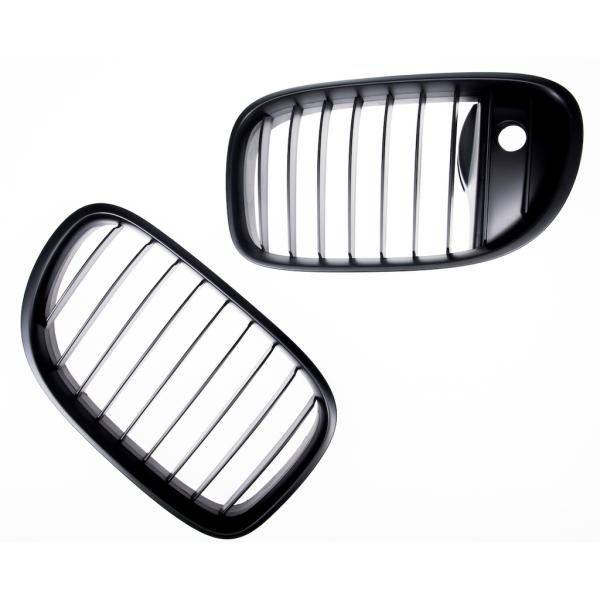 Satz Sport-Performance Kühlergrill schwarz Matt passt für BMW 7er F01 F02 12-15