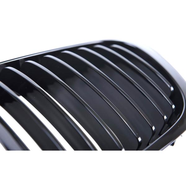 Set Sport Kühlergrill Performance schwarz glanz für BMW E46 Coupe Cabrio 99-03