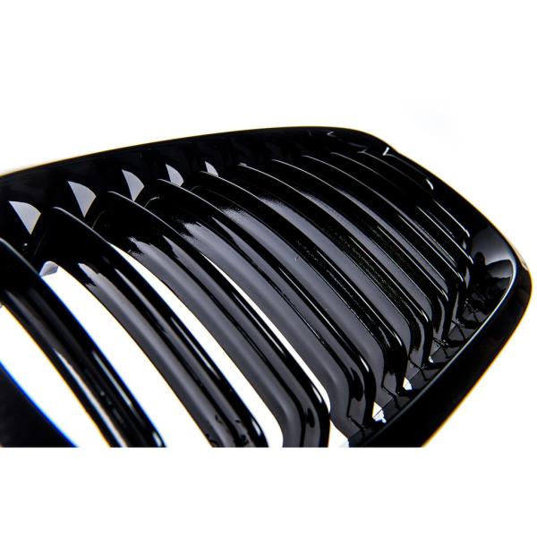 Kühlergrill Performance Schwarz matt für BMW E46 Coupe Cabrio Facelift ab 2003