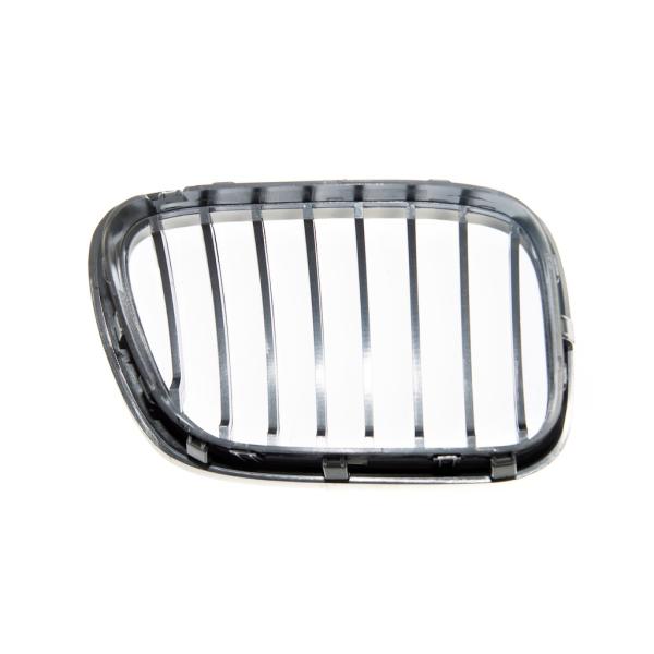 Sportgrill Kühlergrill Single für BMW X5 E53 00-03 Hochglanz schwarz