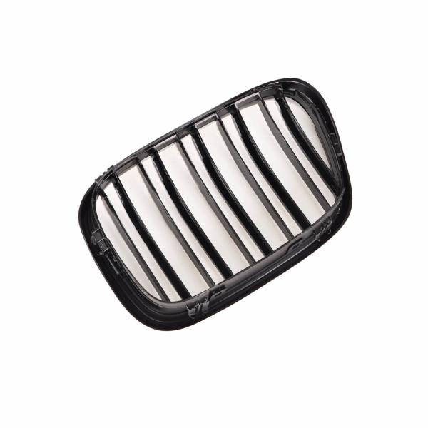 Grill Kühlergrill Doppelsteg für BMW 5er E39 passend Schwarz Hochglanz + M M5
