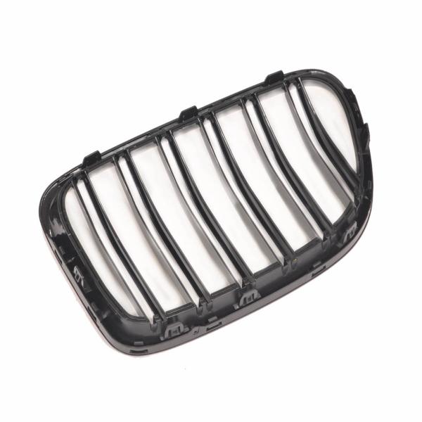Doppelsteg Kühlergrill Grill Schwarz glänzend für BMW X1 E84 ab 09-15 auch M