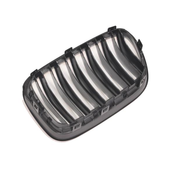 Doppelsteg KÜHLERGRILL SET Schwarz Glanz Sport passt für BMW X3 F25 10-14